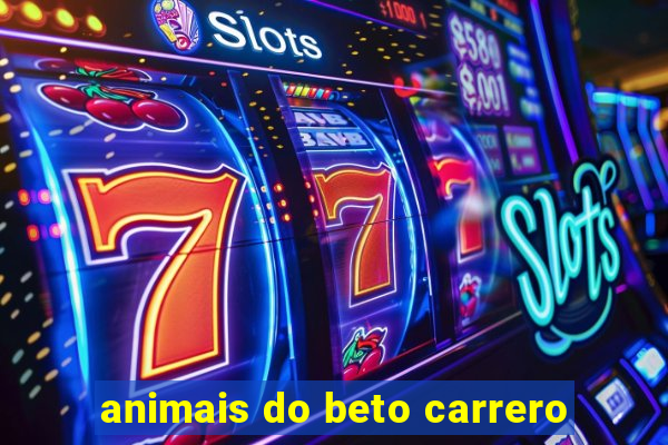 animais do beto carrero